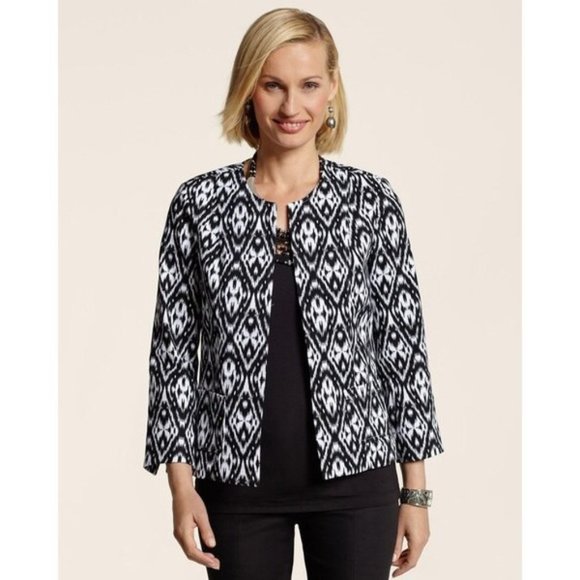 Classiques Entier Black & White Blazer MSRP $359 - Picture 10 of 10